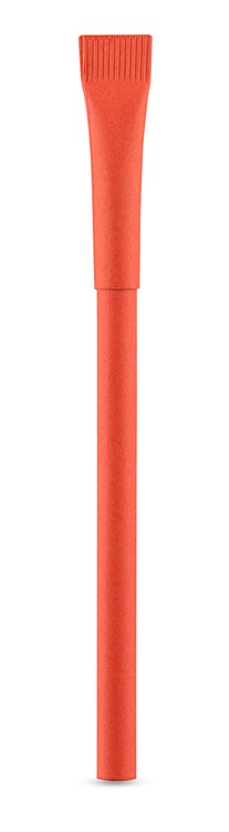 Logotrade promotional gift image of: Paper ball pen PINKO, Red