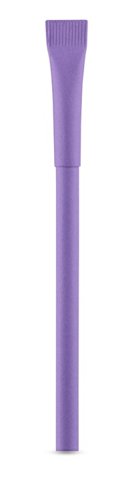 Logo trade corporate gifts picture of: Paper ball pen PINKO, Lilac