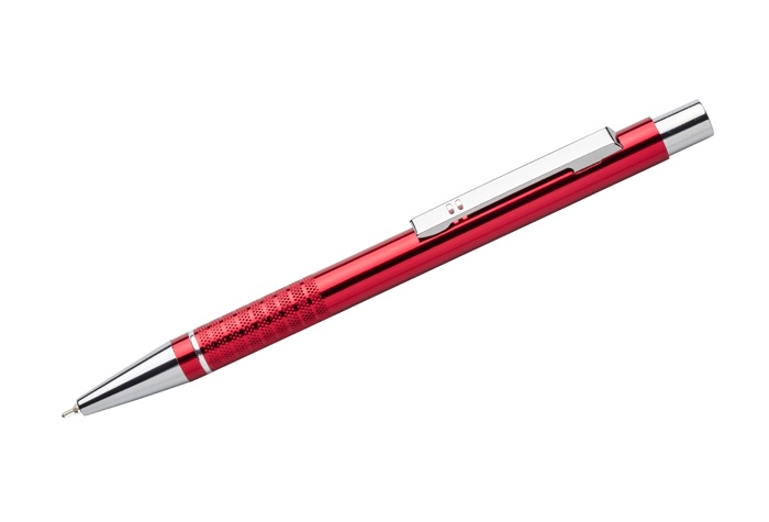 Logo trade corporate gift photo of: Ballpoint pen Bonito, red