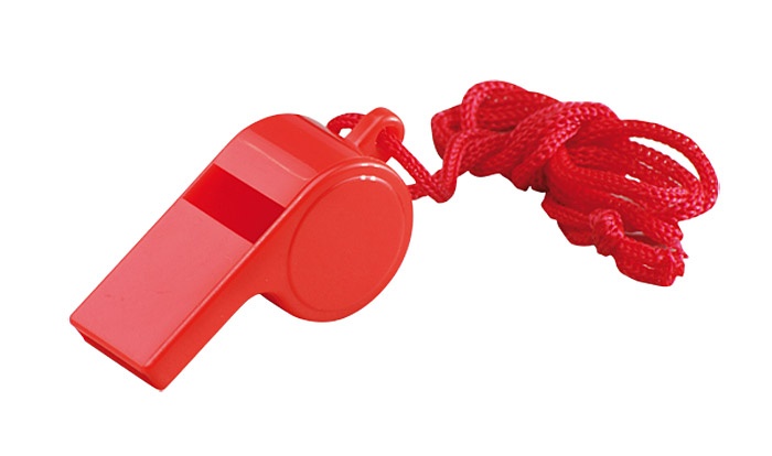 Logotrade advertising products photo of: Whistle WIST, red