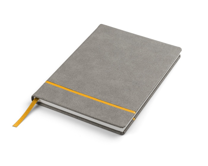 Logo trade promotional gifts picture of: Notebook NUBOOK A5, yellow