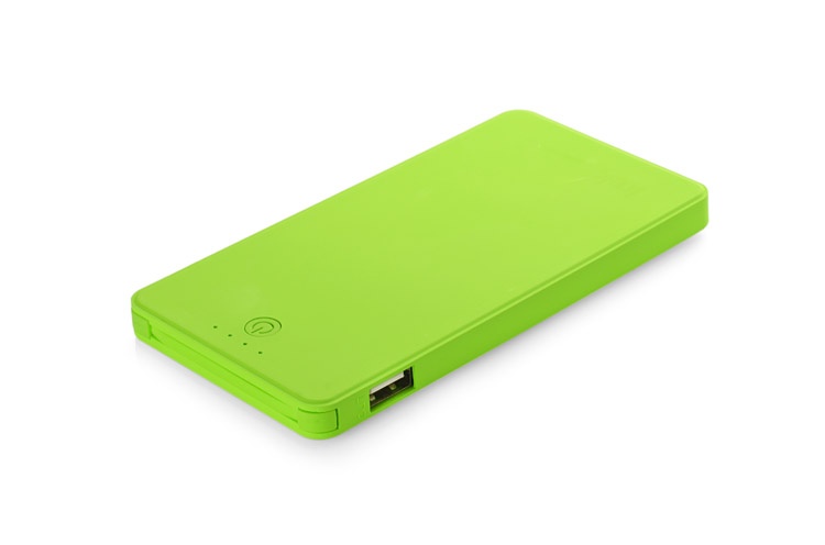 Logotrade corporate gifts photo of: Power bank VIVID 4000 mAh, Green