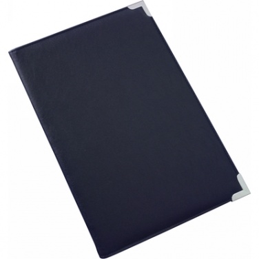 Logotrade promotional item picture of: Conference folder with notepad and pen, blue