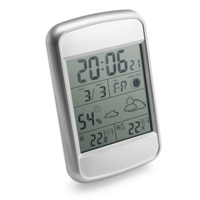 Logo trade advertising products picture of: Weather station with outside sensor