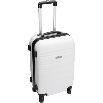 Logo trade corporate gifts image of: Trolley bag, white