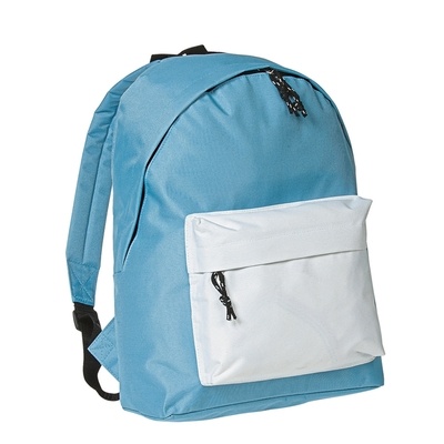 Logotrade promotional product picture of: Backpack, Light Blue/White