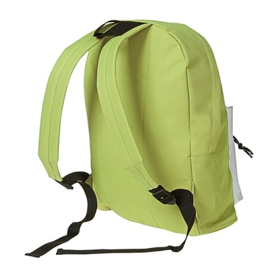 Logo trade promotional merchandise photo of: Backpack, Green/White