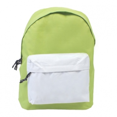 Logotrade advertising product image of: Backpack, Green/White