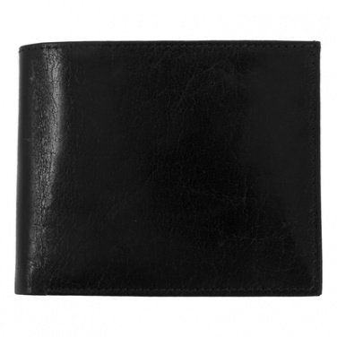 Logotrade promotional giveaways photo of: Mauro Conti leather wallet, black