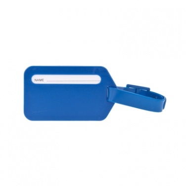 Logotrade corporate gift image of: Luggage tag, Blue