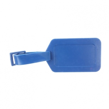 Logotrade promotional item image of: Luggage tag, Blue