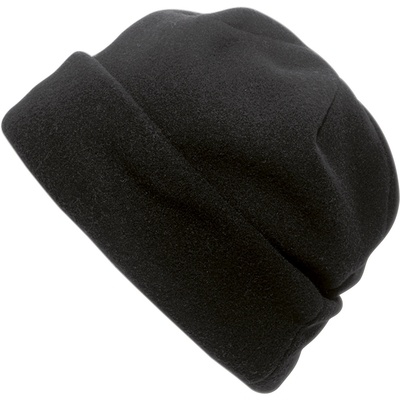 Logo trade advertising products image of: Fleece hat, black