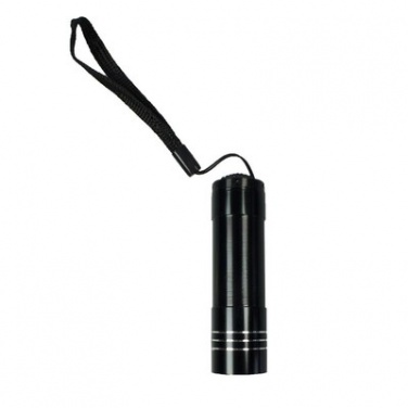 Logo trade promotional gifts picture of: Torch 9 LED with wrist strap