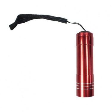 Logotrade promotional item picture of: Torch 9 LED with wrist strap