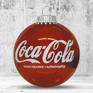 Logotrade promotional merchandise photo of: Christmas ball with 1 color logo, 8 cm