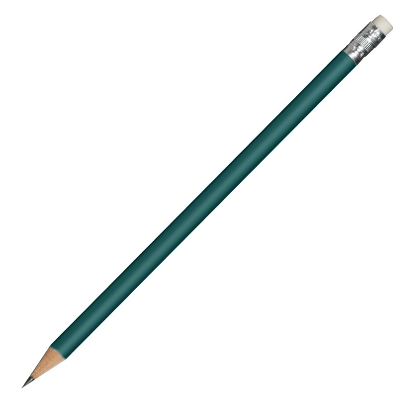 Logotrade promotional items photo of: Wooden pencil, dark green