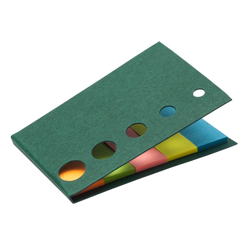 Logo trade promotional items image of: Memo set, green