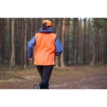 Logo trade promotional items image of: Fit training bib, orange