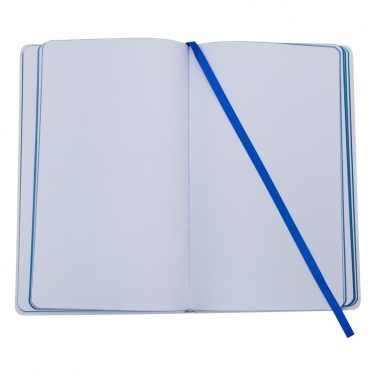 Logotrade advertising products photo of: Plain notepad, @ 130x210/80p, blue/white