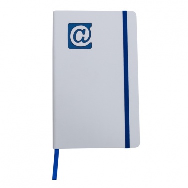 Logotrade advertising product picture of: Plain notepad, @ 130x210/80p, blue/white