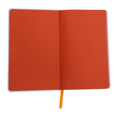 Logotrade corporate gift picture of: Plain notepad, @ 130x210/80p, orange/white