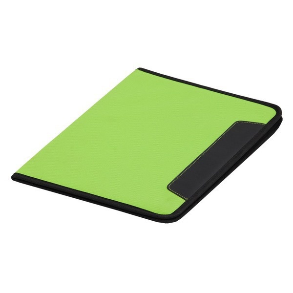 Logotrade advertising product image of: Ortona A4 folder, green/black