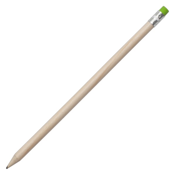 Logotrade promotional giveaway picture of: Wooden pencil, green/ecru