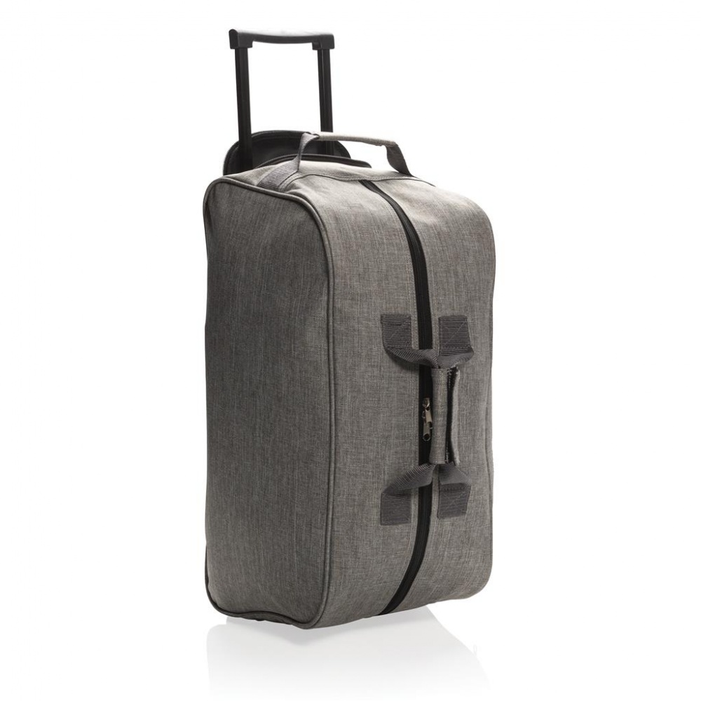 Logotrade promotional gift image of: Basic weekend trolley, grey