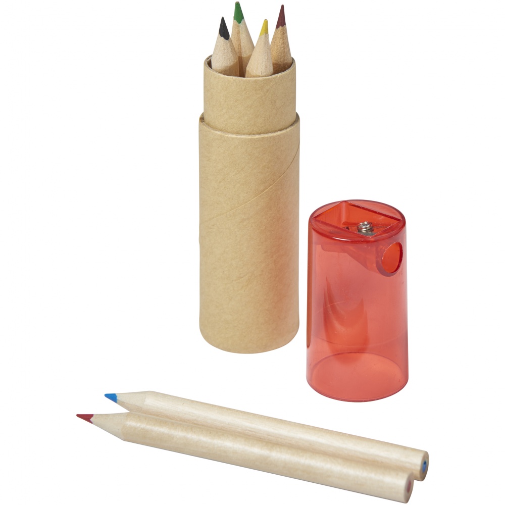 Logo trade promotional merchandise photo of: 7 piece pencil set