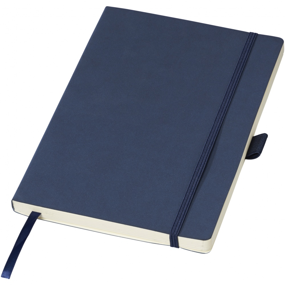 Logotrade promotional item picture of: Revello Notebook A5, dark blue