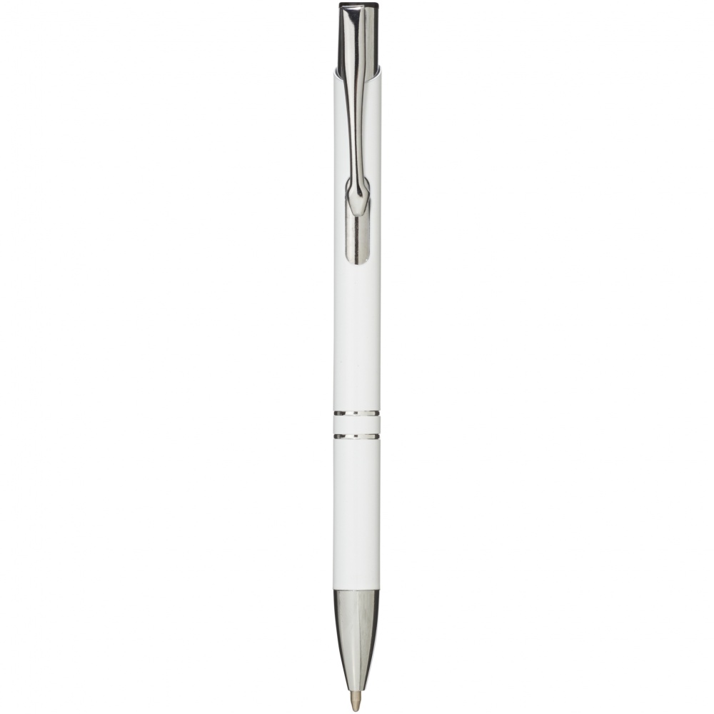 Logotrade advertising product image of: Moneta Ballpoint Pen, white