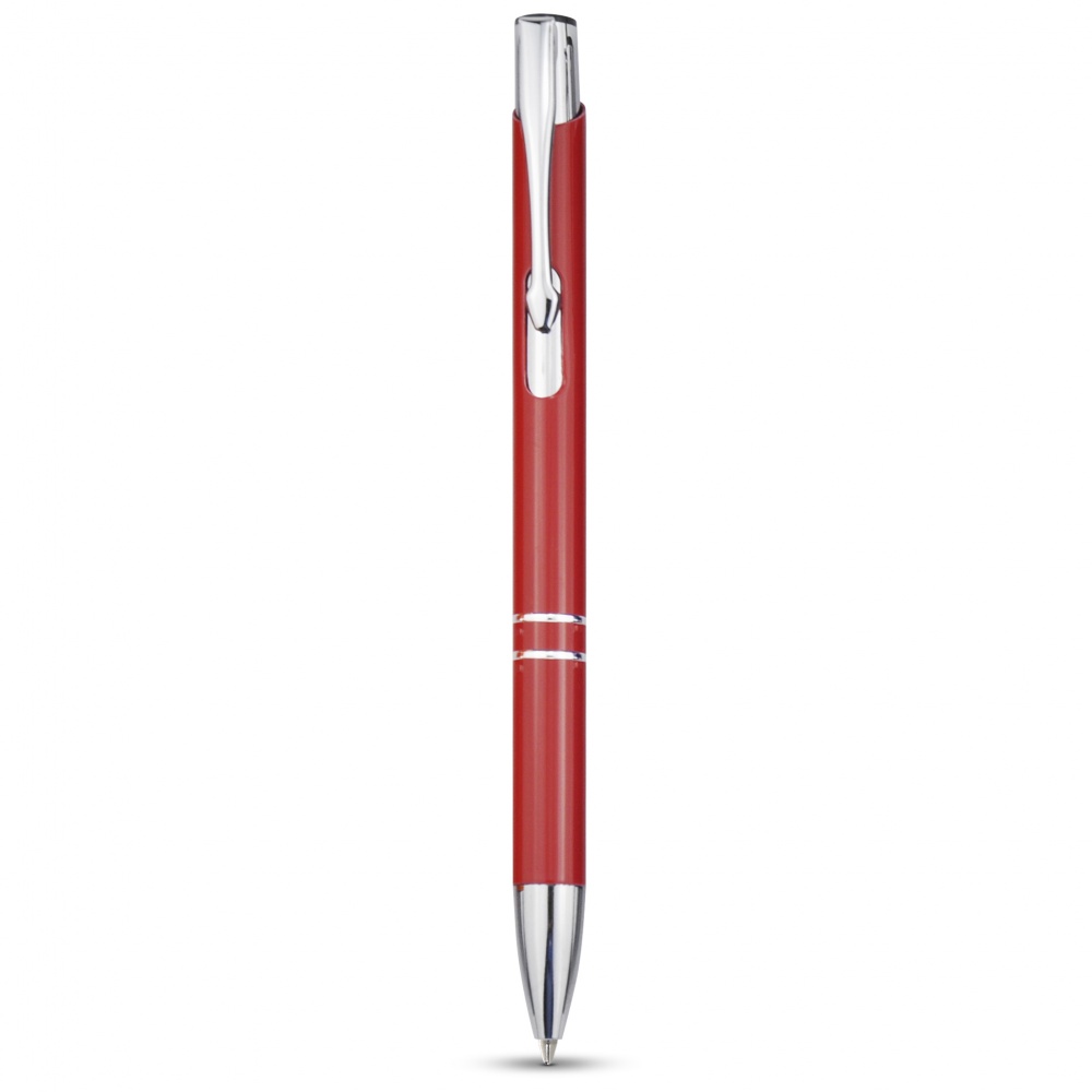 Logotrade promotional merchandise picture of: Moneta Ballpoint Pen, Red