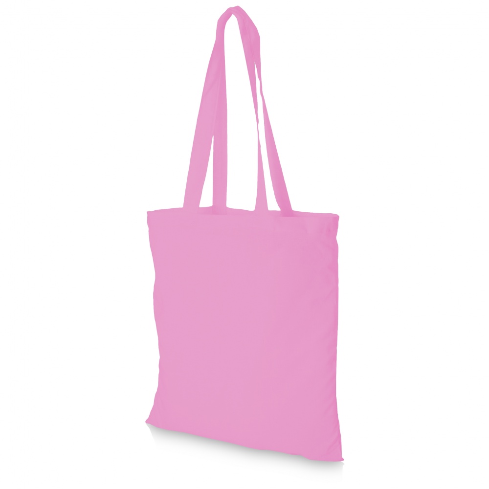 Logotrade promotional gifts photo of: Madras cotton tote, pink