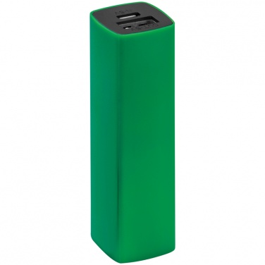 Logotrade business gifts photo of: 2200 mAh Powerbank with case, Green