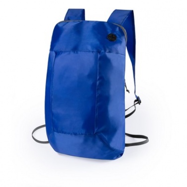 Logotrade promotional gift picture of: Foldable backpack, Blue