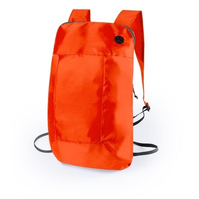 Logotrade promotional merchandise picture of: Foldable backpack, Orange