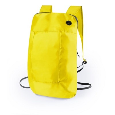 Logotrade promotional product picture of: Foldable backpack, Yellow