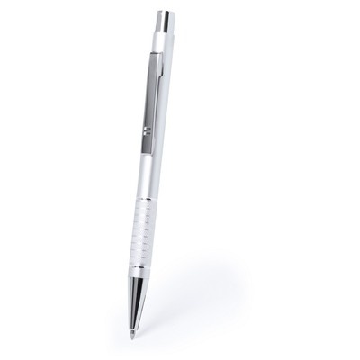 Logo trade promotional giveaways picture of: Ball pen, Silver