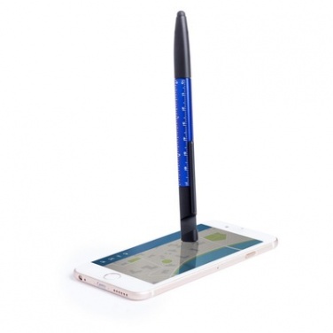 Logotrade business gift image of: Multifunctional tool, ball pen, screen cleaner, ruler, phone stand, touch pen, screwdrivers