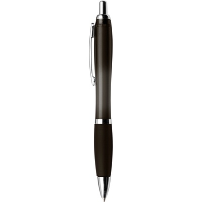 Logo trade promotional products image of: Ball pen, Grey