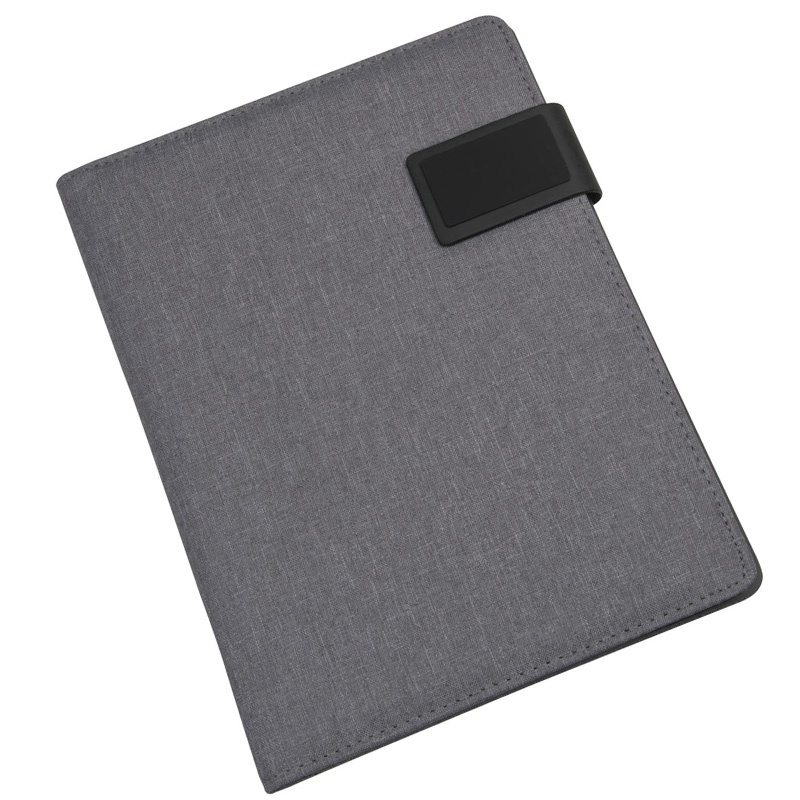 Logotrade advertising product image of: A4 Conference folder SALERMO, Grey