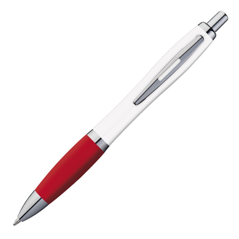 Logo trade promotional gift photo of: Ball pen KALININGRAD, Red