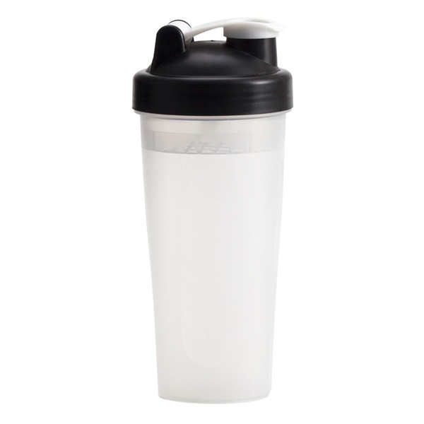 Logo trade corporate gift photo of: 600 ml Muscle Up shaker, black