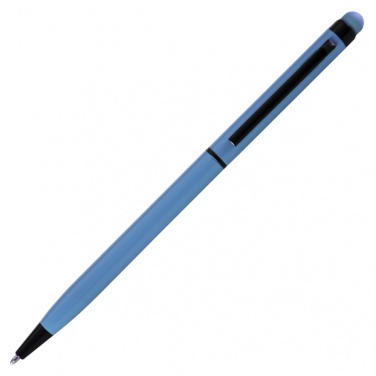 Logotrade corporate gifts photo of: Touch Top ballpen, light blue