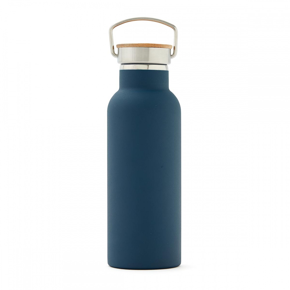 Logotrade advertising product image of: Miles insulated bottle, navy