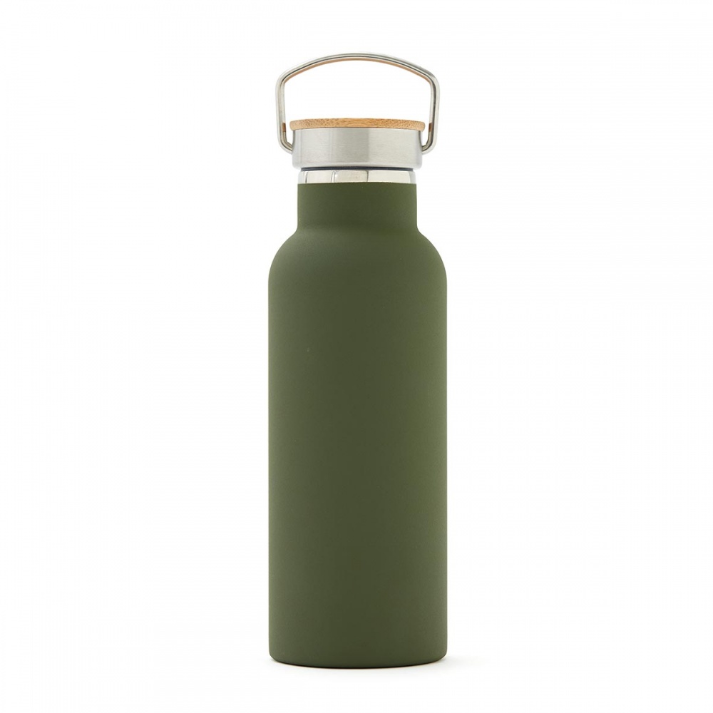 Logo trade promotional items picture of: Miles insulated bottle, green