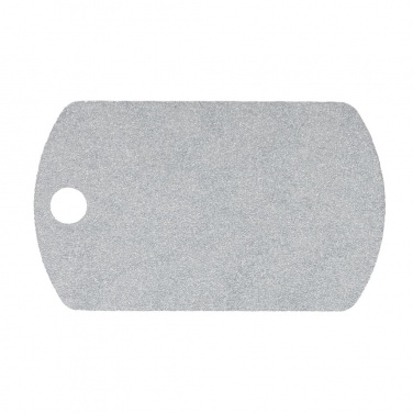 Logo trade promotional products image of: Leak proof silicon toiletry bag, grey