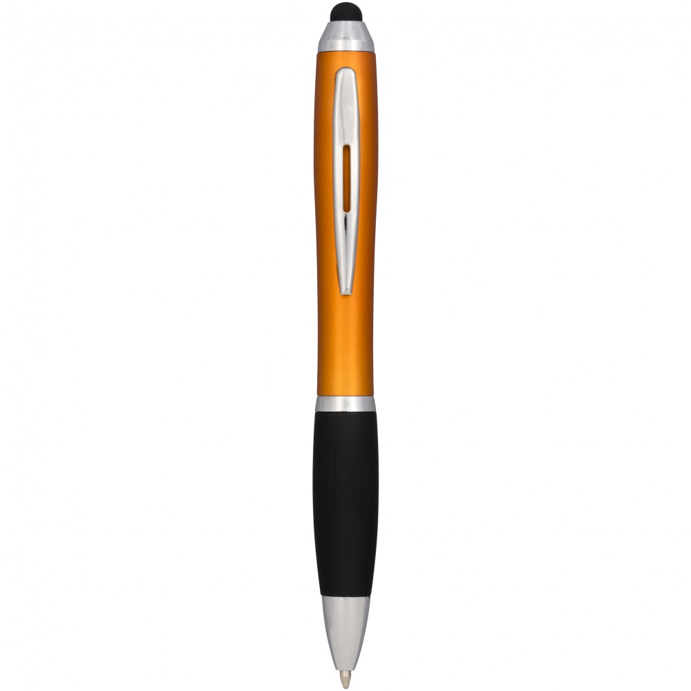 Logo trade business gifts image of: Nash Stylus Ballpoint Pen