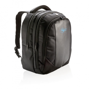 Logotrade business gift image of: Swiss Peak laptop backpack, Black