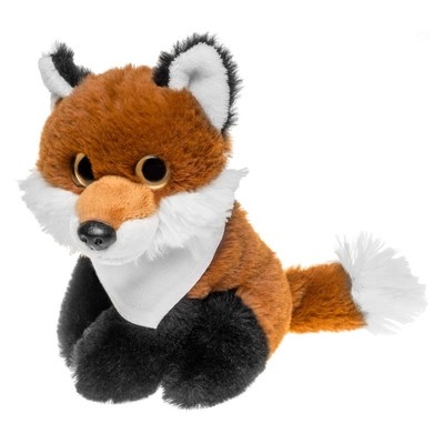 Logo trade promotional merchandise photo of: Savvy, plush fox, brown